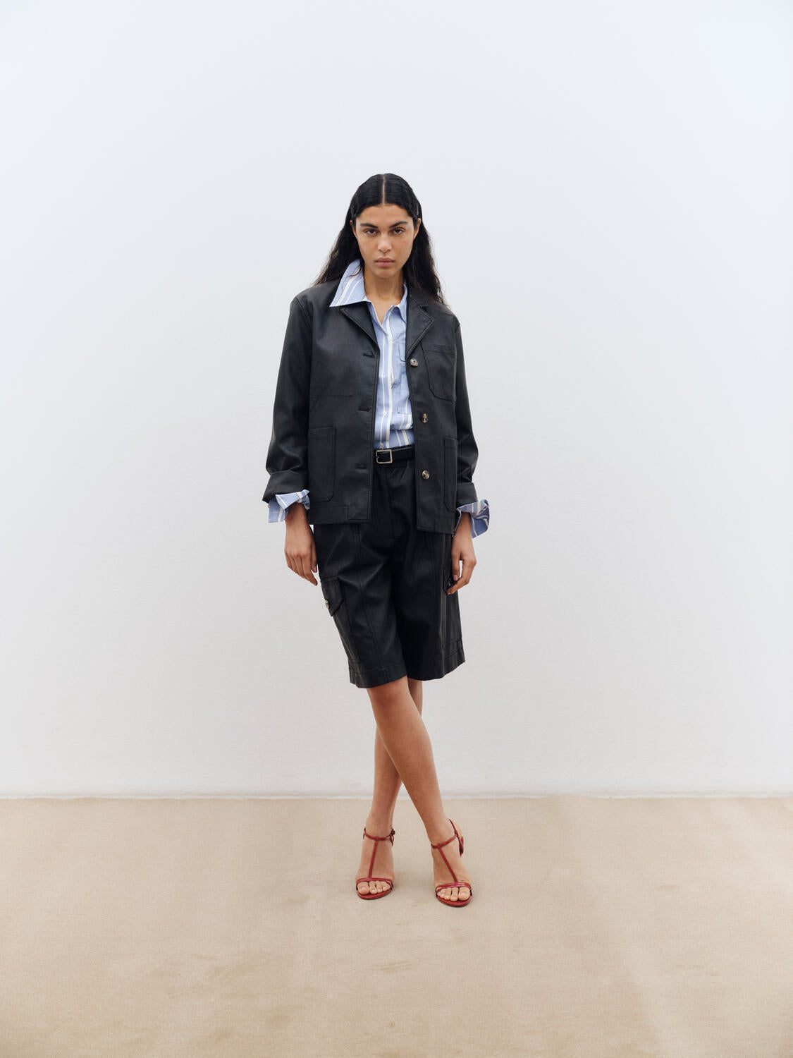 Milo skjorte - Breezy Blue Stripe